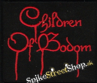 CHILDREN OF BODOM - Bloody Logo - nažehlovacia nášivka