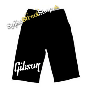 Kraťasy GIBSON - Ľahké sieťované čierne letné šortky