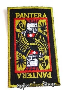 PANTERA - Card Motive - nažehlovacia nášivka