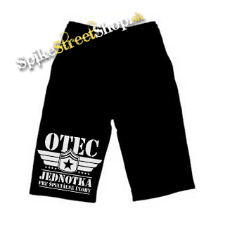 Kraťasy OTEC - Jednotka pre špeciálne úlohy - Ľahké sieťované čierne šortky