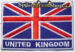 UNITED KINGDOM - UK ZÁSTAVA - nažehlovacia nášivka