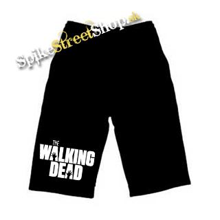 Kraťasy THE WALKING DEAD - Logo - Voľné sieťované čierne letné šortky