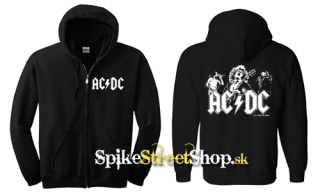 AC/DC - Let There Be Rock - čierna detská mikina na zips