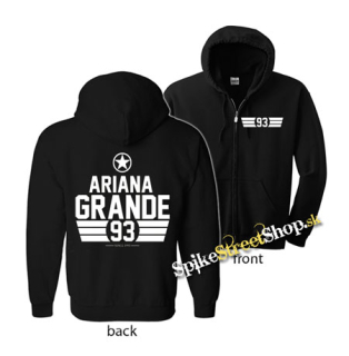 ARIANA GRANDE - Since 1993 - čierna detská mikina na zips