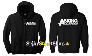 ASKING ALEXANDRIA - Logo - čierna detská mikina na zips