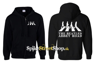 BEATLES - Abbey Roads Silhouette - čierna detská mikina na zips