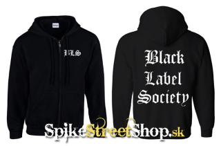 BLACK LABEL SOCIETY - Logo - čierna detská mikina na zips