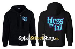 BLESSTHEFALL - Logo - čierna detská mikina na zips