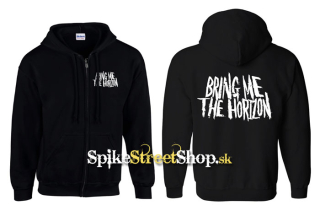 BRING ME THE HORIZON - Logo - čierna detská mikina na zips