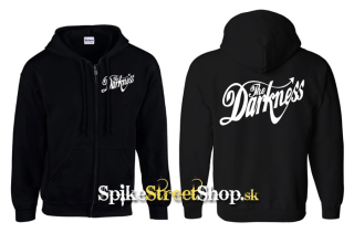 DARKNESS - Logo - čierna detská mikina na zips