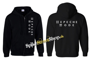 DEPECHE MODE - Logo - čierna detská mikina na zips