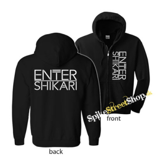 ENTER SHIKARI - Logo - čierna detská mikina na zips