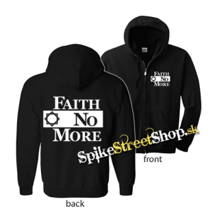 FAITH NO MORE - Logo - čierna detská mikina na zips