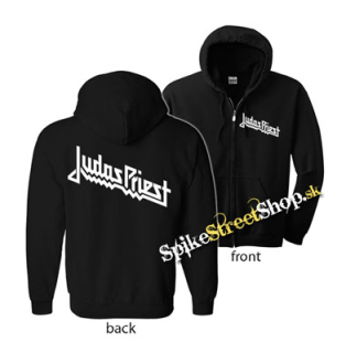 JUDAS PRIEST - Logo - čierna detská mikina na zips