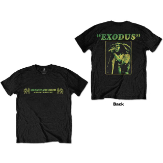 BOB MARLEY - Exodus - čierne pánske tričko
