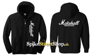 MARSHALL - čierna detská mikina na zips