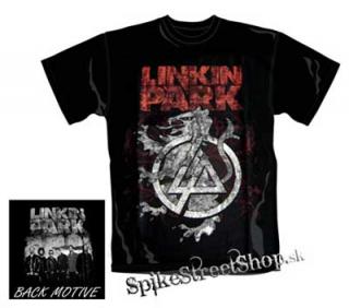 LINKIN PARK - Dragon Logo - čierne pánske tričko