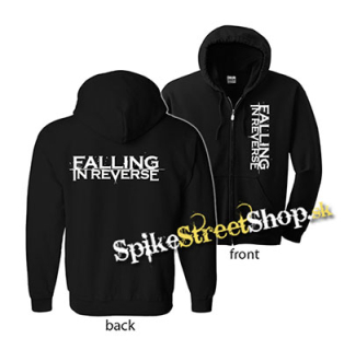 FALLING IN REVERSE - čierna detská mikina na zips