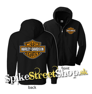 HARLEY DAVIDSON - Motor Cycles - Motive 2 - čierna detská mikina na zips