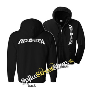 HELLOWEEN - Logo - Motive 2 - čierna detská mikina na zips