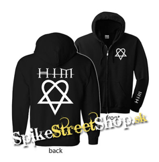 HIM - Heartagram - Motive 2 - čierna detská mikina na zips