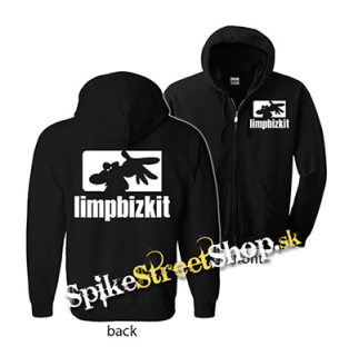 LIMP BIZKIT - Spray Logo - čierna detská mikina na zips
