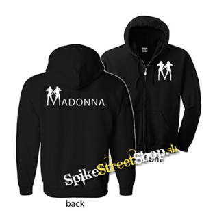 MADONNA - čierna detská mikina na zips