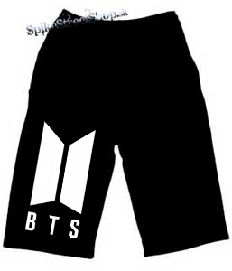 Detské kraťasy BTS - BANGTAN BOYS - Logo - Motive 2 - Ľahké sieťované šortky