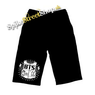 Detské kraťasy BTS - BANGTAN BOYS - Logo Design - Ľahké sieťované šortky