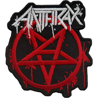 ANTHRAX - Pent Logo - nažehľovacia nášivka