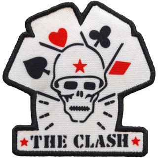 CLASH - Cards - nažehľovacia nášivka