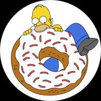 HOMER SIMPSON - 03 - odznak