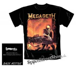 MEGADETH - Peace Sells...But Who´s Buying - čierne pánske tričko