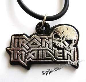 IRON MAIDEN - Logo + Eddie - kovový prívesok