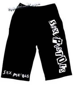 Detské kraťasy SEX PISTOLS - Logo - Ľahké sieťované šortky