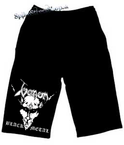 Detské kraťasy VENOM - Black Metal - Ľahké sieťované šortky
