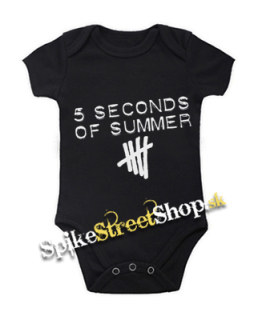 5 SECONDS OF SUMMER - Logo 2 - čierne detské body