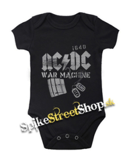 AC/DC - War Machine - čierne detské body