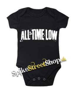 ALL TIME LOW - Logo - čierne detské body