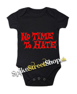 NO TIME TO HATE - čierne detské body