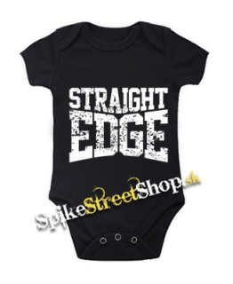 STRAIGHT EDGE - Logo Motive 2 - čierne detské body