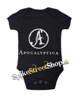 APOCALYPTICA - Logo Crest - čierne detské body