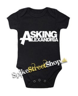 ASKING ALEXANDRIA - Logo - čierne detské body