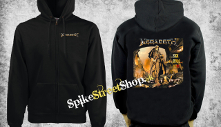 MEGADETH - The Sick, The Dying...and The Dead! - čierna pánska mikina na zips
