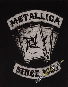 METALLICA - Since 1981 - chrbtová nášivka