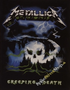 METALLICA - Creeping Death - chrbtová nášivka