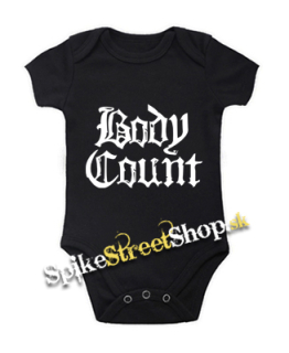 BODY COUNT - Logo - čierne detské body