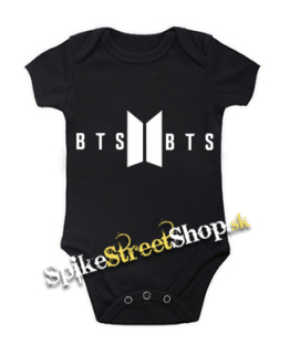 BTS - BANGTAN BOYS - Logo - čierne detské body