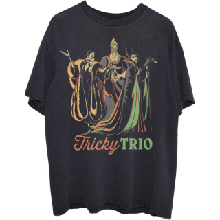 DISNEY - Tricky Trio - čierne pánske tričko