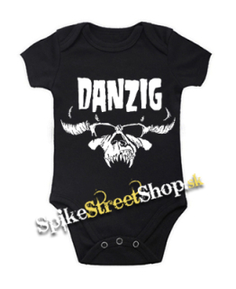 DANZIG - Logo Skull - čierne detské body